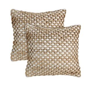 Boho Living Jada 2 Pc Decorative Throw Pillow Covers 20x20